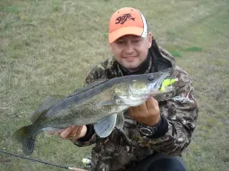 Den Köder perfekt im Elbe-Havel Kanal präsentiert und mit einem strammen dunklen Zander belohnt worden